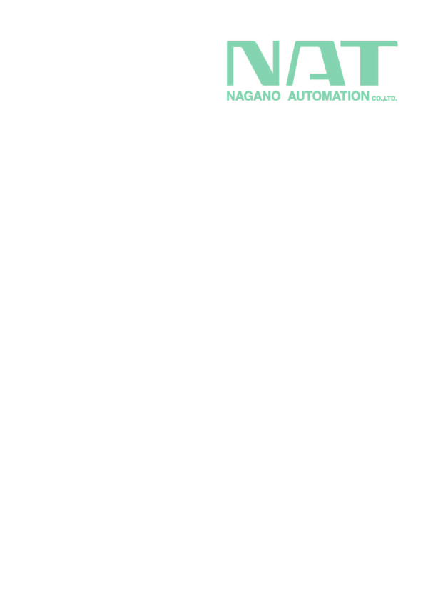 Nagano Automation Co., Ltd.<br />
Corporate Profile(Japanese)