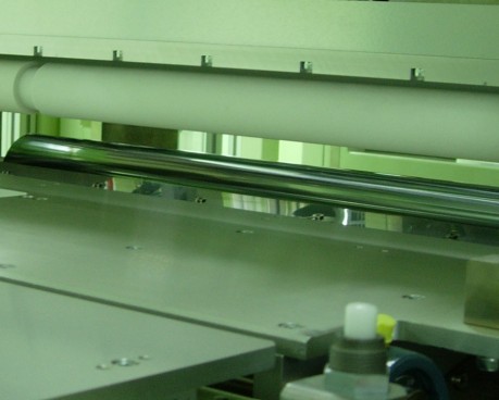Adhesive Technology of Single Wafer (sheet shaped) Film to Roll Film