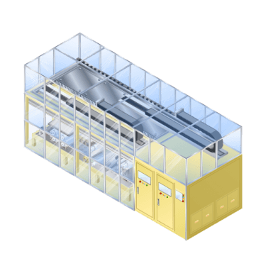 Sheet to Roll Optical Film Adhering Machine