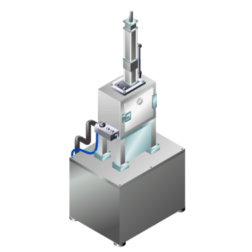 Electrolytic injection machine for lithium-ion secondary batteries etc. for small-quantity production